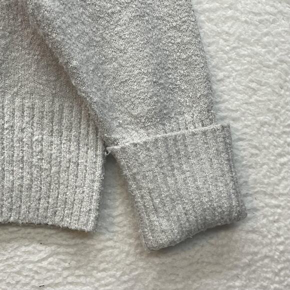 Lillusory Sweater Womens Small Boucle Knit Pullover Cozy Crewneck Ribbed Trim - Picture 6 of 10